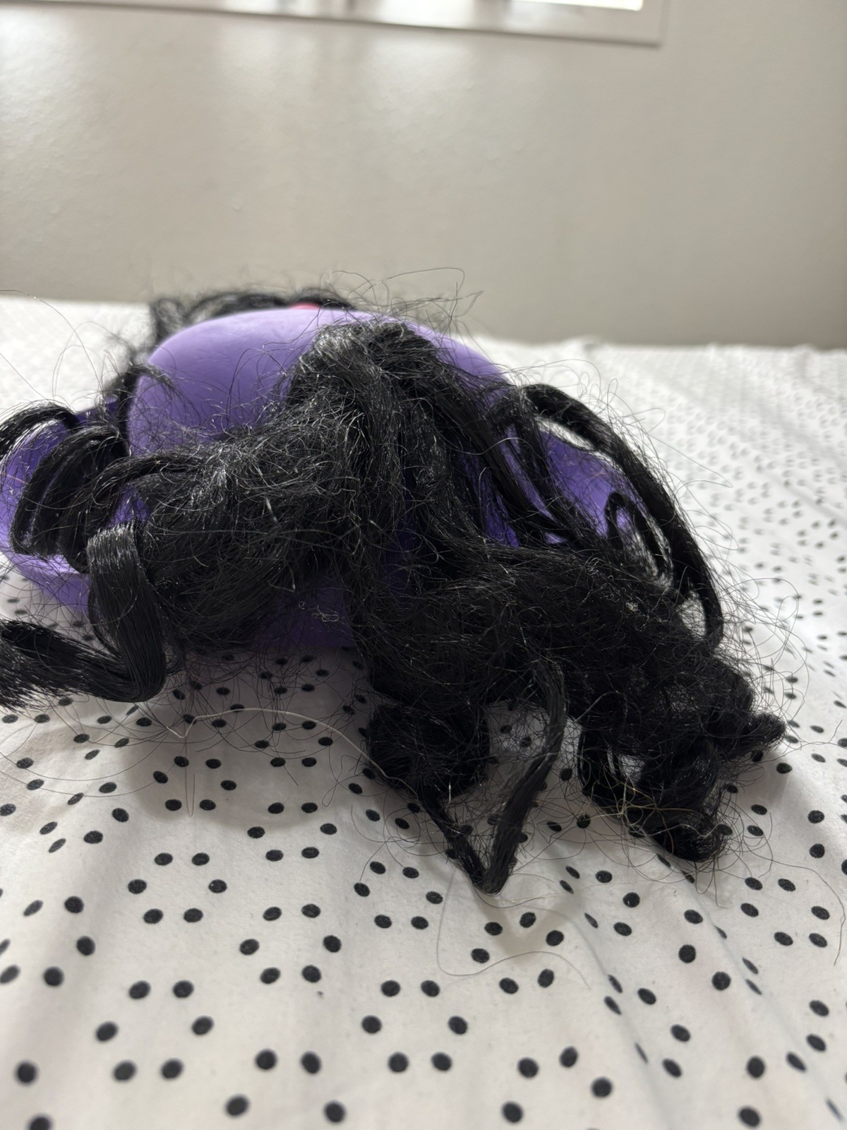 1997 KIDS BIG COMFY COUCH LOONETTE COSTUME PIGTAILS HAT