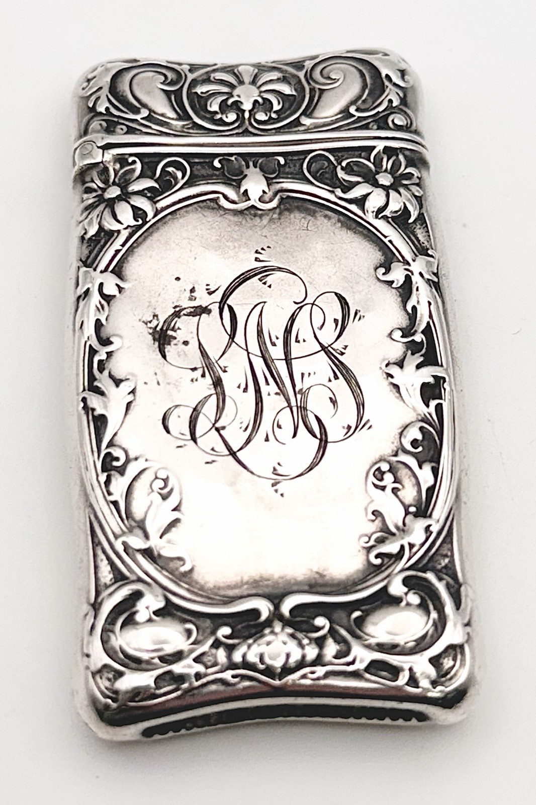 Gorham Sterling Match Safe - Art Nouveau/Jugendstil Design - Antique