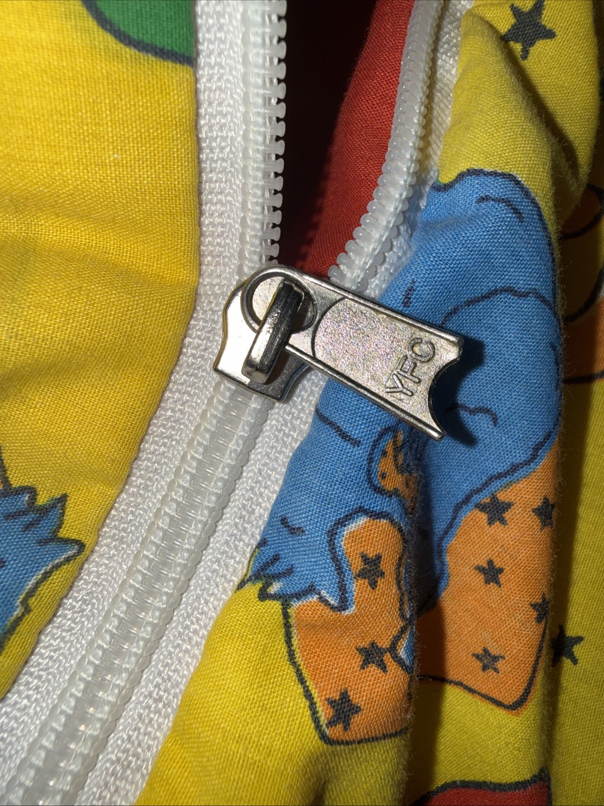 Vintage Big Bird Sesame Street Yellow Kids Sleeping Bag 39X25 Folds Into Pillow