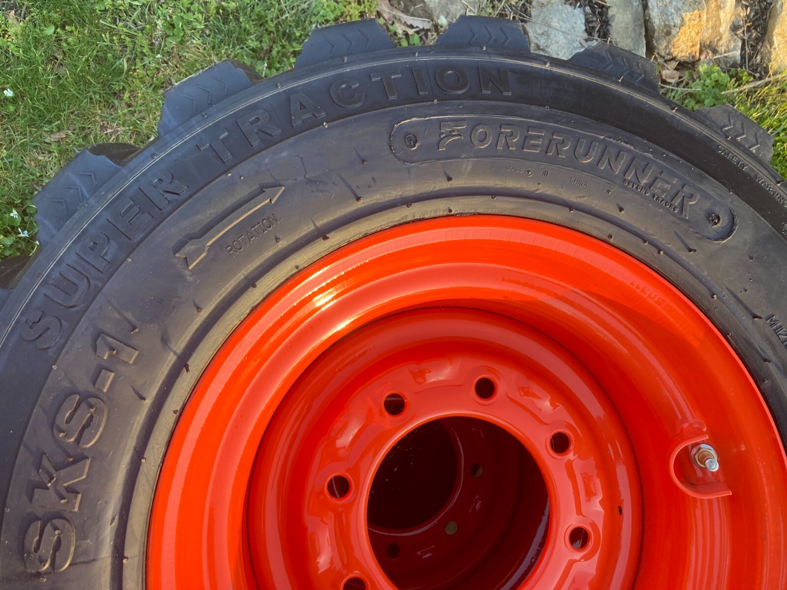 4-12-16.5 Skid Steer Tires/Wheels for Bobcat S220, S250, S300, S630, S650 & more