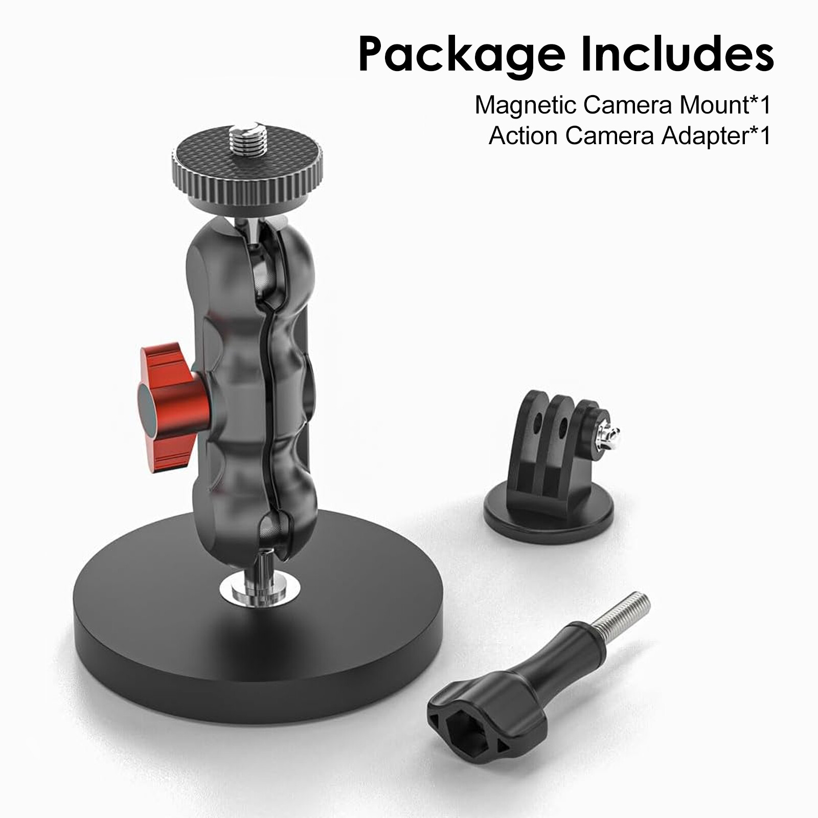 Magnet Camera Mount Magnetic Suction Cup Mount for GoPro 13/12 DJI Osmo Action