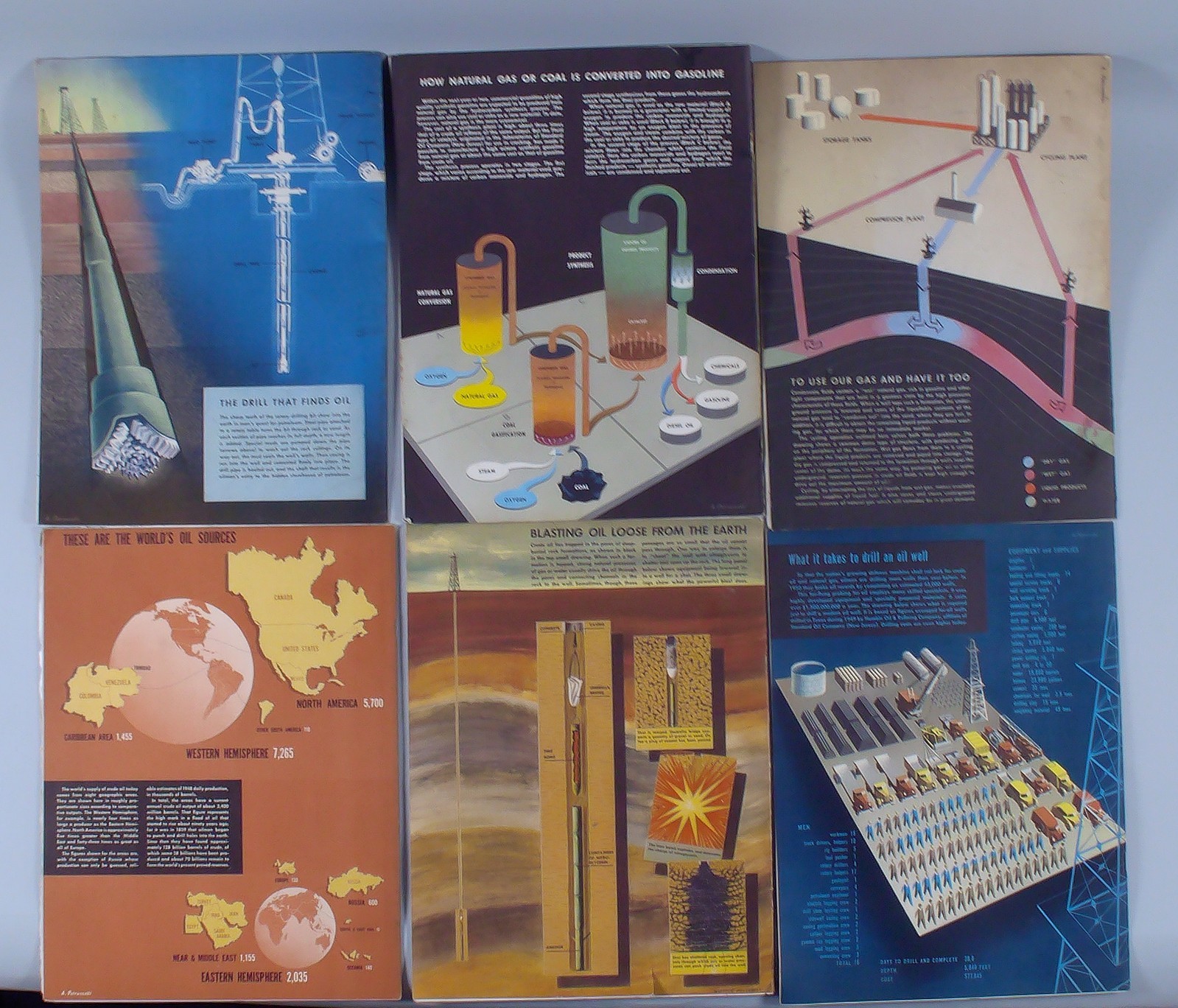 HUGE lot of 109 ESSO Standard Oil THE LAMP Industry Magazine Years 1940-1961