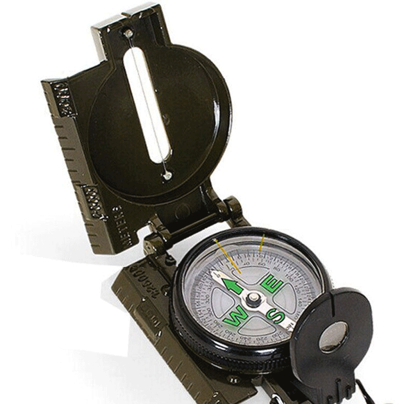 Compass Lensatic Versatile Military Camping Hiking Survival Outdoor Activity US