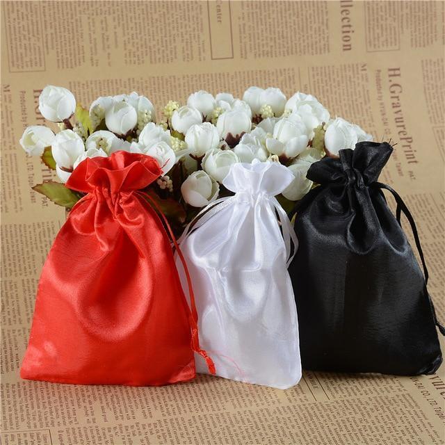 120 pcs 5x7" SATIN FAVOR BAGS Wedding Party Reception Gift Favors WHOLESALE Bulk