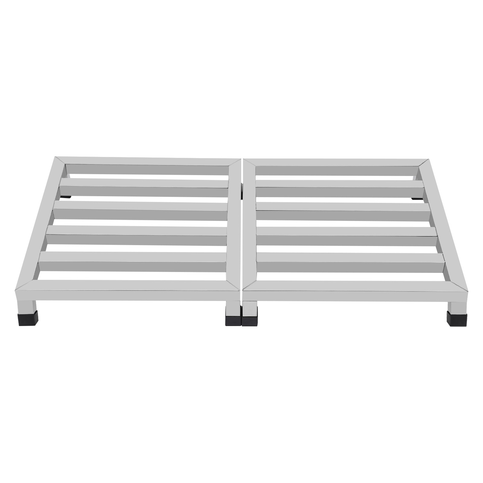 3Pcs Dunnage Stainless Steel Shelves Plants Display Rack Flower Showing Stand