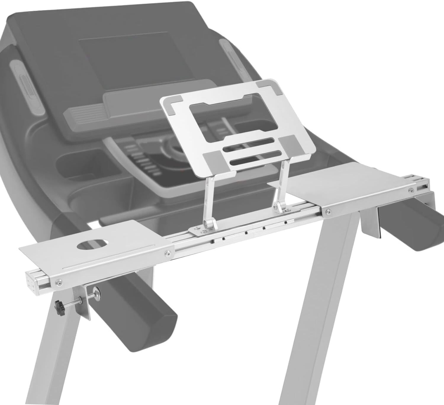 Treadmill Laptop Holder Adjustble Height Width