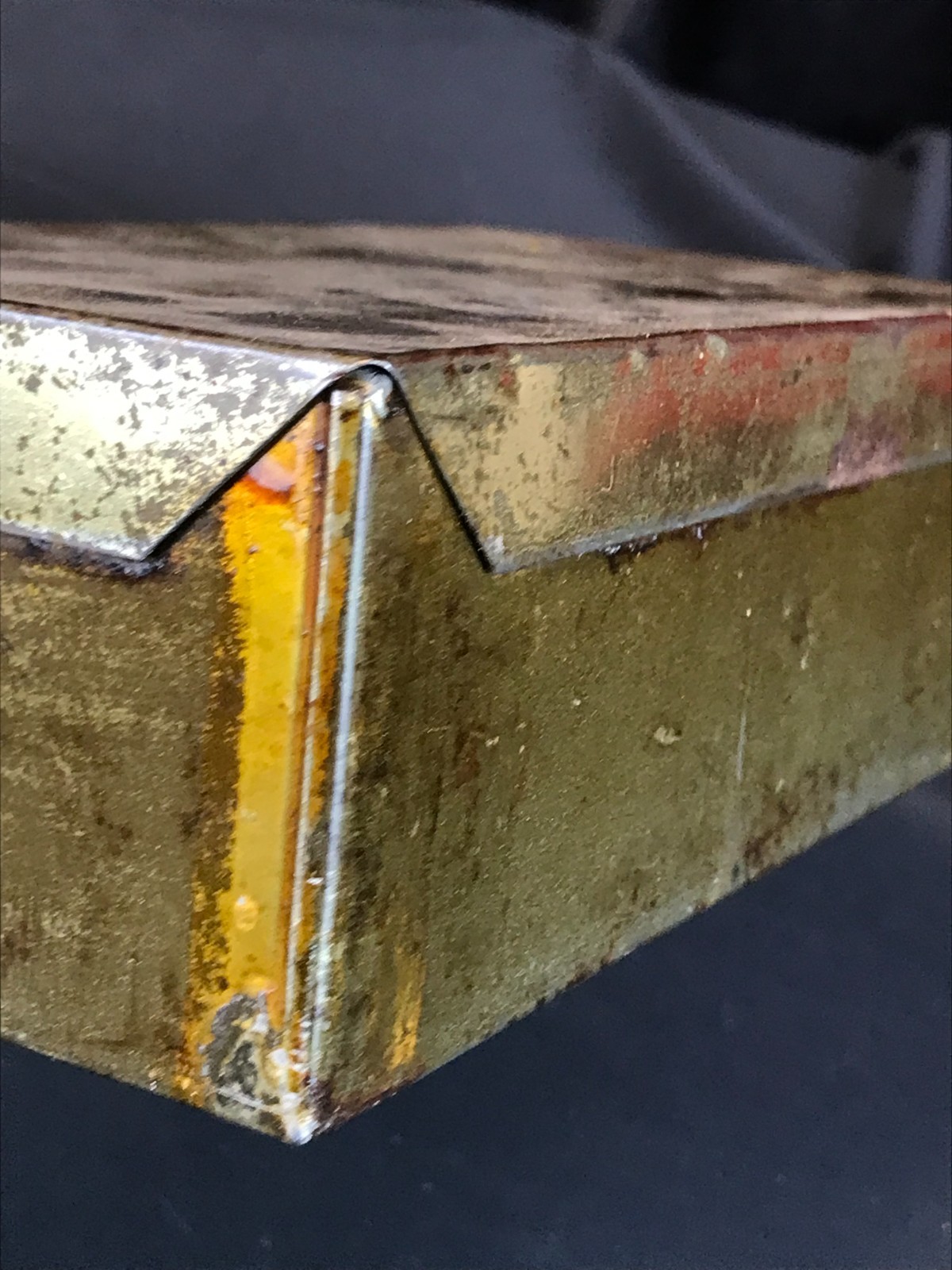 Vintage QUEEN MARY LIFEBOAT & RAFT RATION BISCUITS Sealed Tin