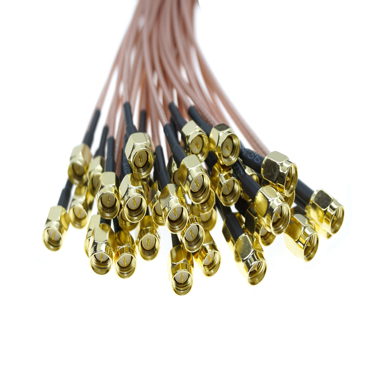 5-100Pcs RG316 SMA male to SMA male Lot RF Pigtail Coax Jumper Coaxial Cable