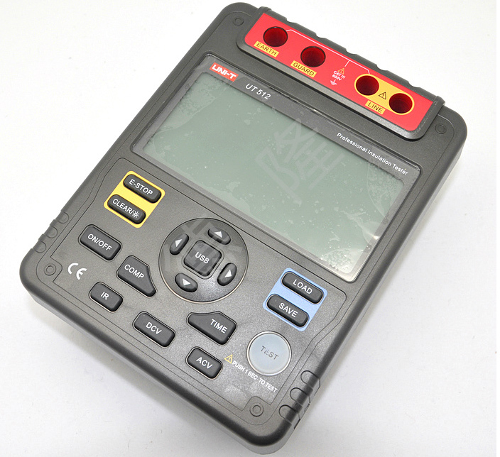 UNI-T UT513 USB Digital Insulation Resistance Tester Meter Megger 5000V /AC 220V