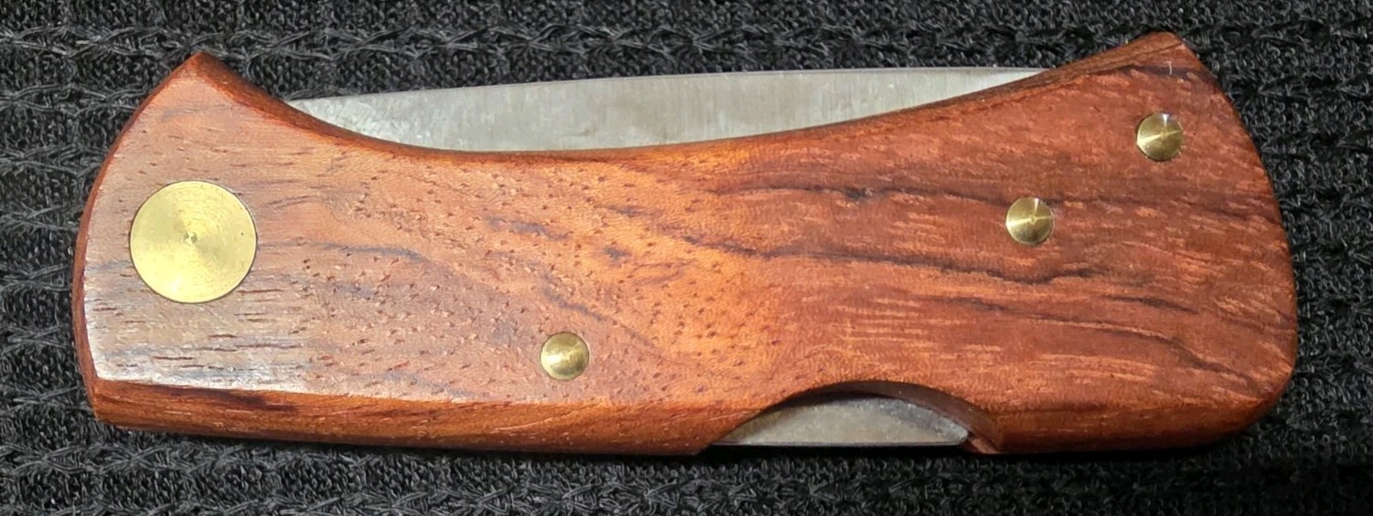 Estwing EKA Swede Wood Folding Pocket Knife Made In Sweden