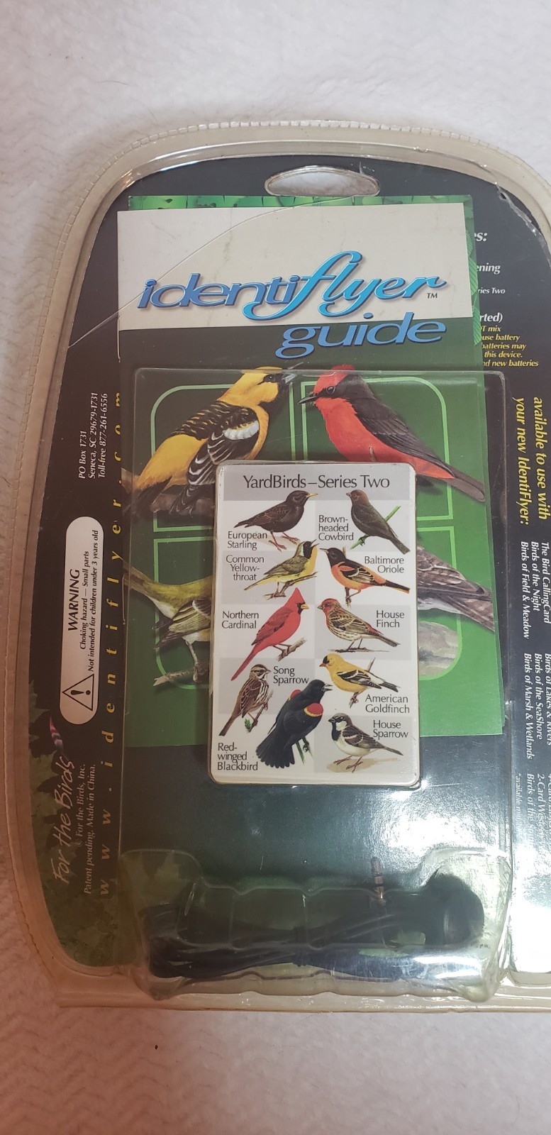 Bird Song Identiflyer - Handheld Audio Bird Song Dictionary Please Read Details