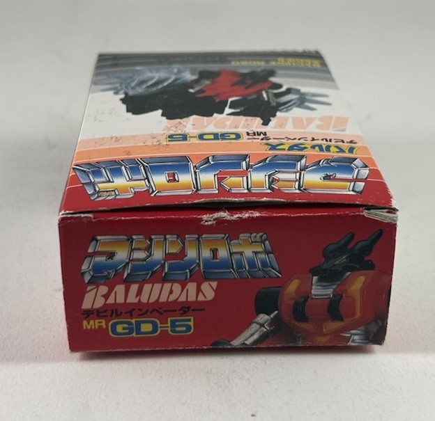 VTG 1986 Bandai Machine Robo Baldas Devil Invader MRGD-105 Gobot Bladez NEW MIB