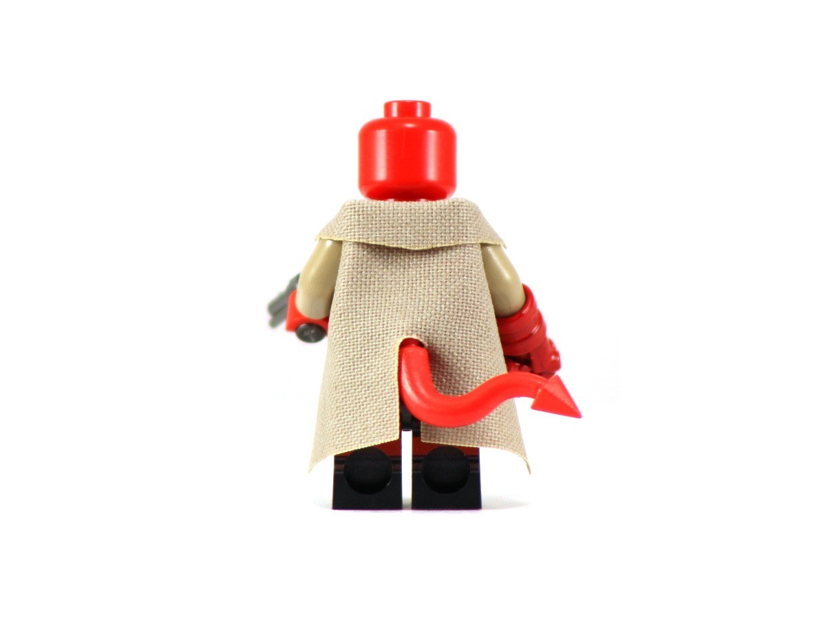 Custom Hellish Boy Minifig Printed on Genuine Lego Parts -by BKB