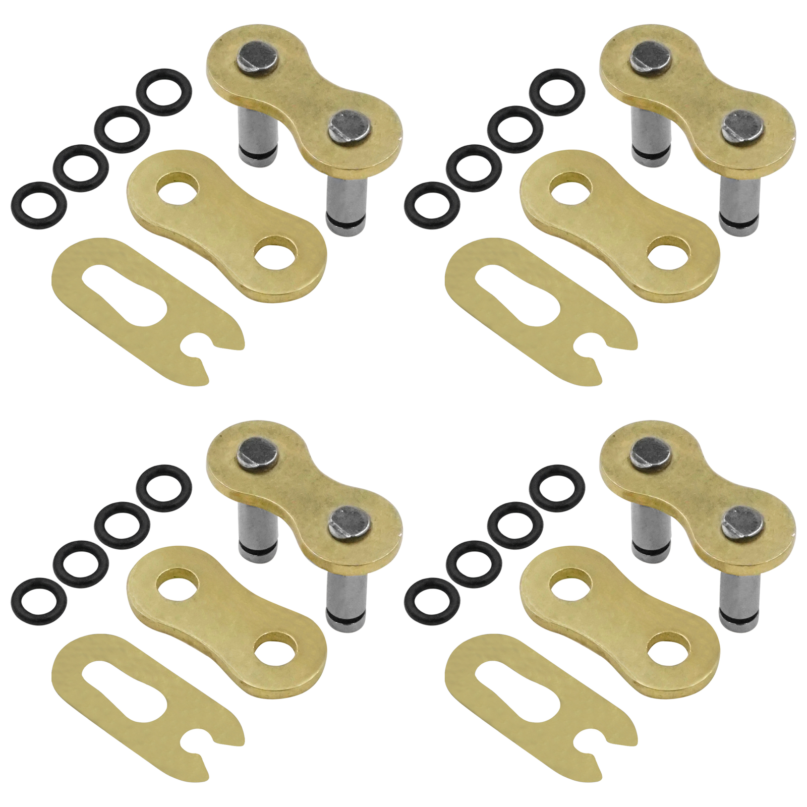 520 Chain Master Link with O Ring For Motorcycle Bike ATV Connecting Link Gold