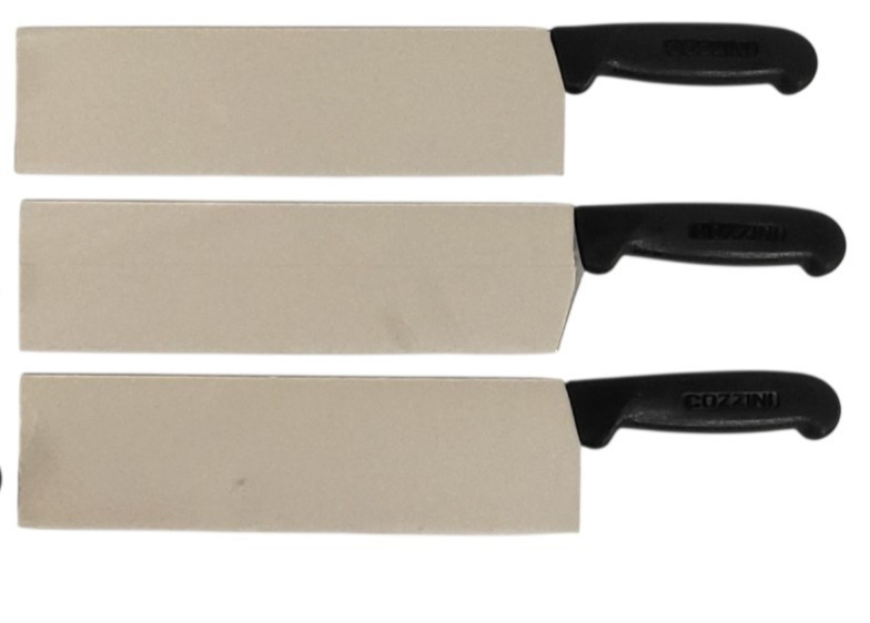 3 PACK Cozzini Cutlery Imports 10" Commercial Cutlery Kitchen Chef Knife Knives