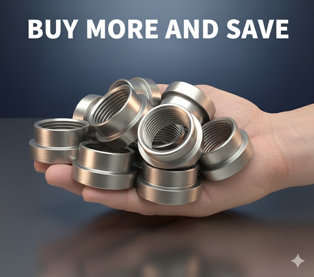 O2 Oxygen Sensor Stepped Mounting Boss Bung M18 x 1.5