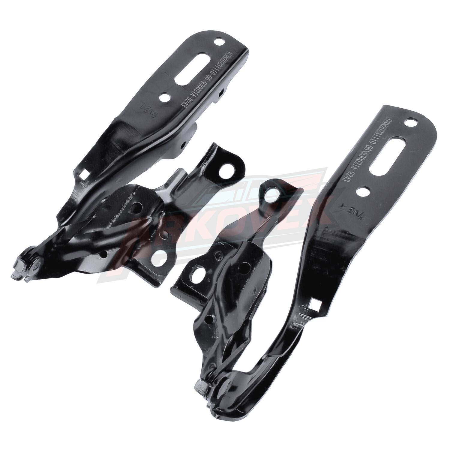 Hood Hinges Set Steel for 2018-2022 Honda Accord Sedan 60120TVAA00ZZ HO1236159