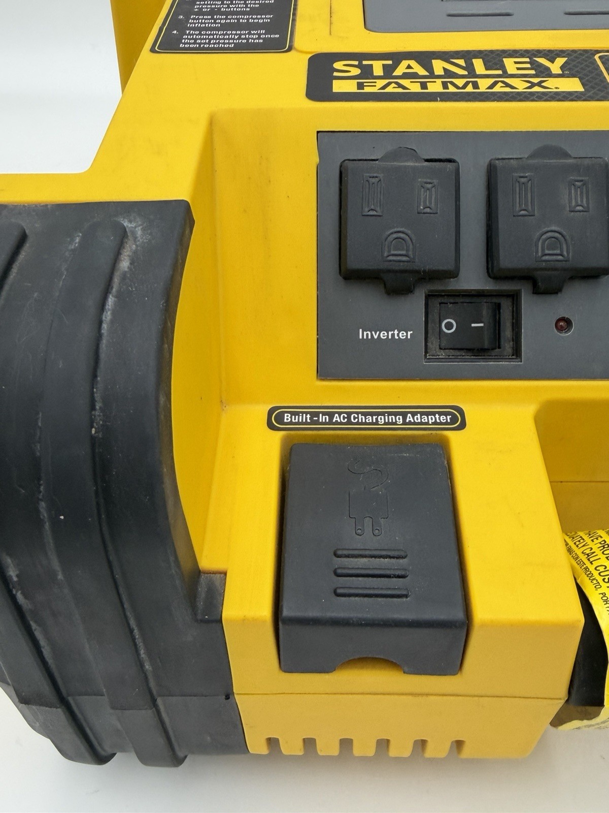 Stanley FATMAX PPRH5DS Multipurpose Power Station 12V Compressor | Jump-Start