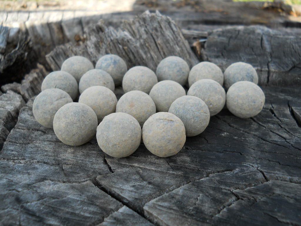 Rare Vintage Antique Relic Revolutionary War 69 Caliber Brown Bess Musket Ball