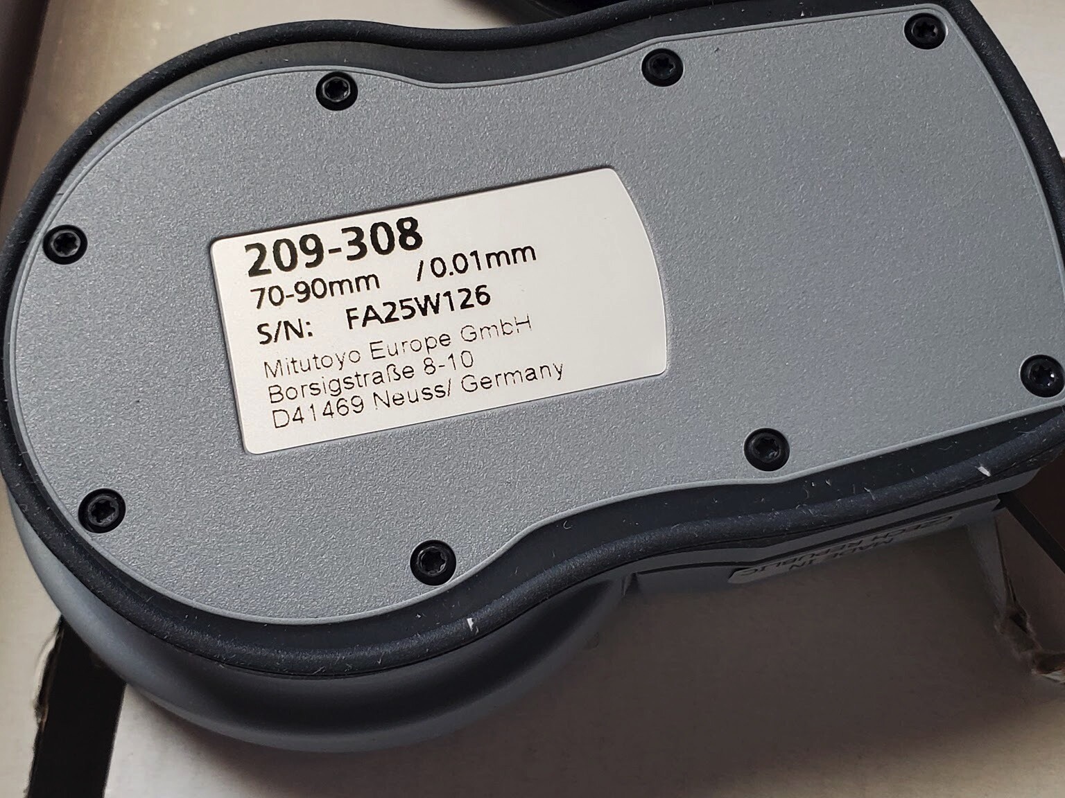 Mitutoyo Internal Groove Dial Caliper Comparator Gauge Gage 70-90mm / 0.01mm