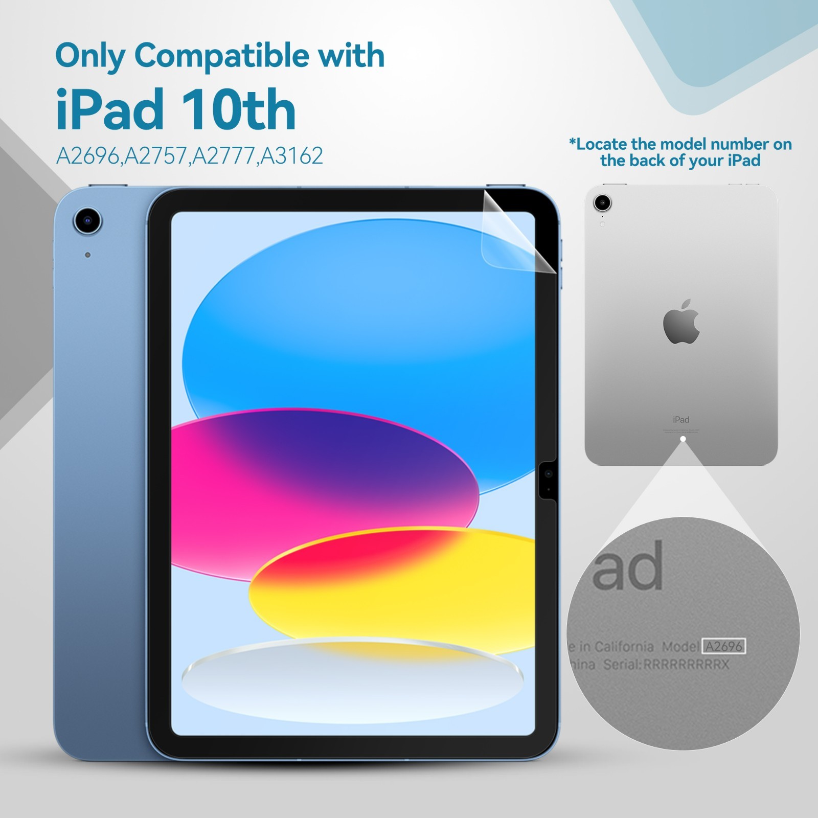 Penstudio Paper-Feel Screen Protector for iPad 10 | Anti-Glare