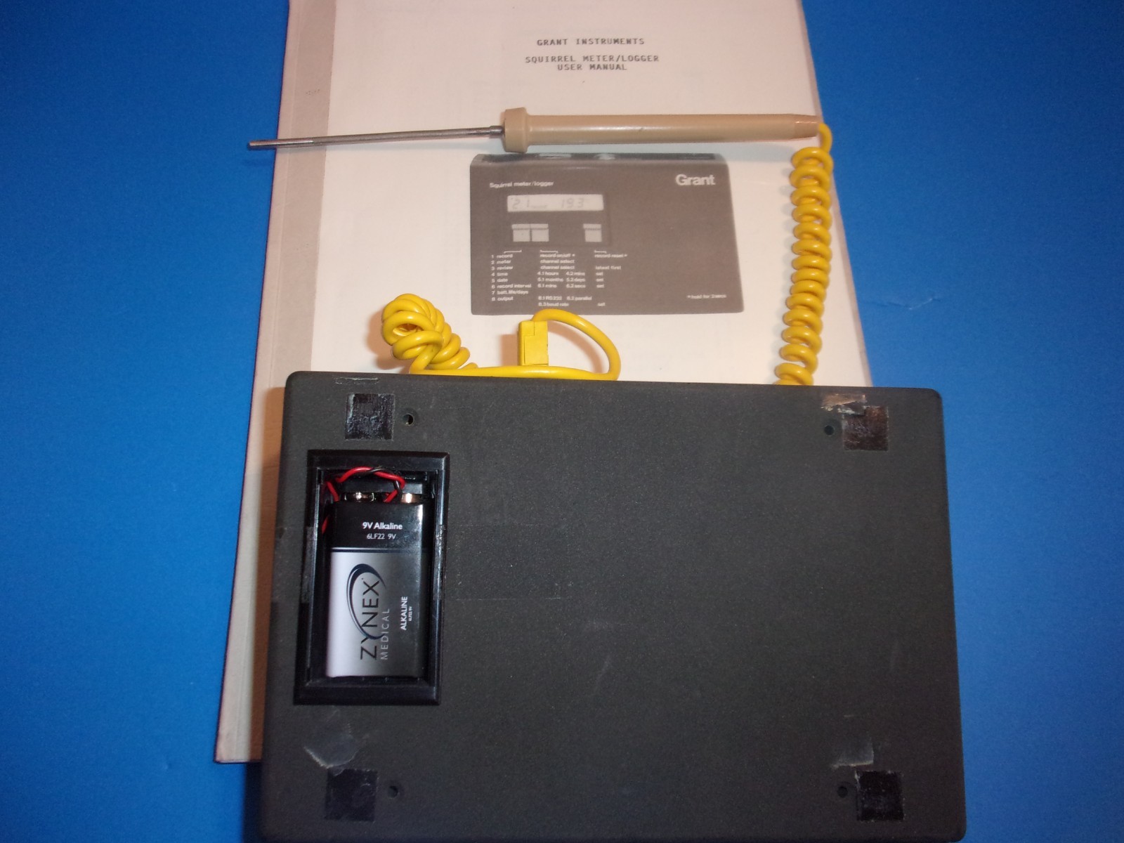 Grant SQ-4K Data Logger 12-BIt Squirrel Meter 0 to 250 C