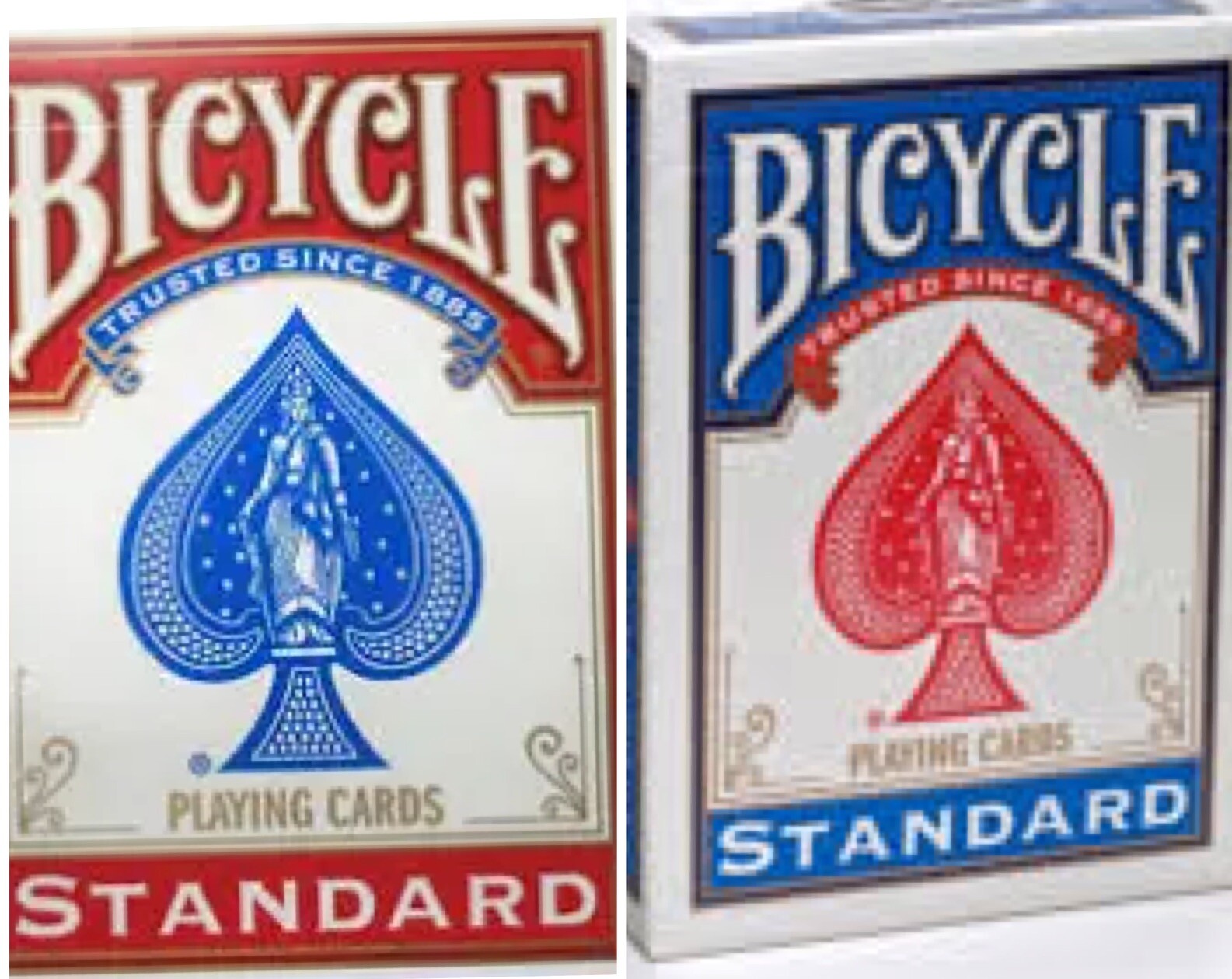 Svengali Deck Set Of Two Different Colored Decks Red And Blue. New!