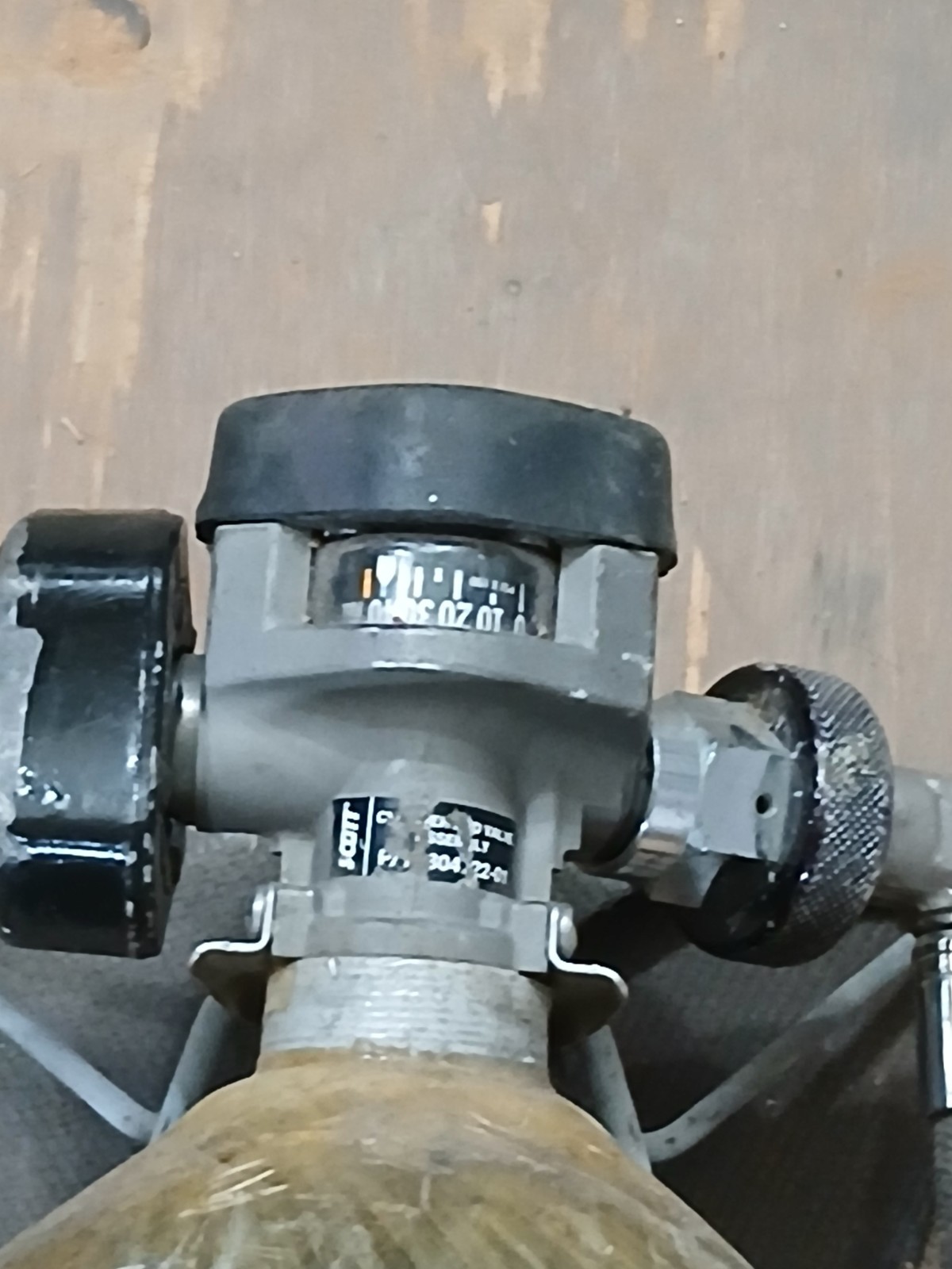 Scott Air Pak 4.5 With Tank, Regulator And Face Mask Tested