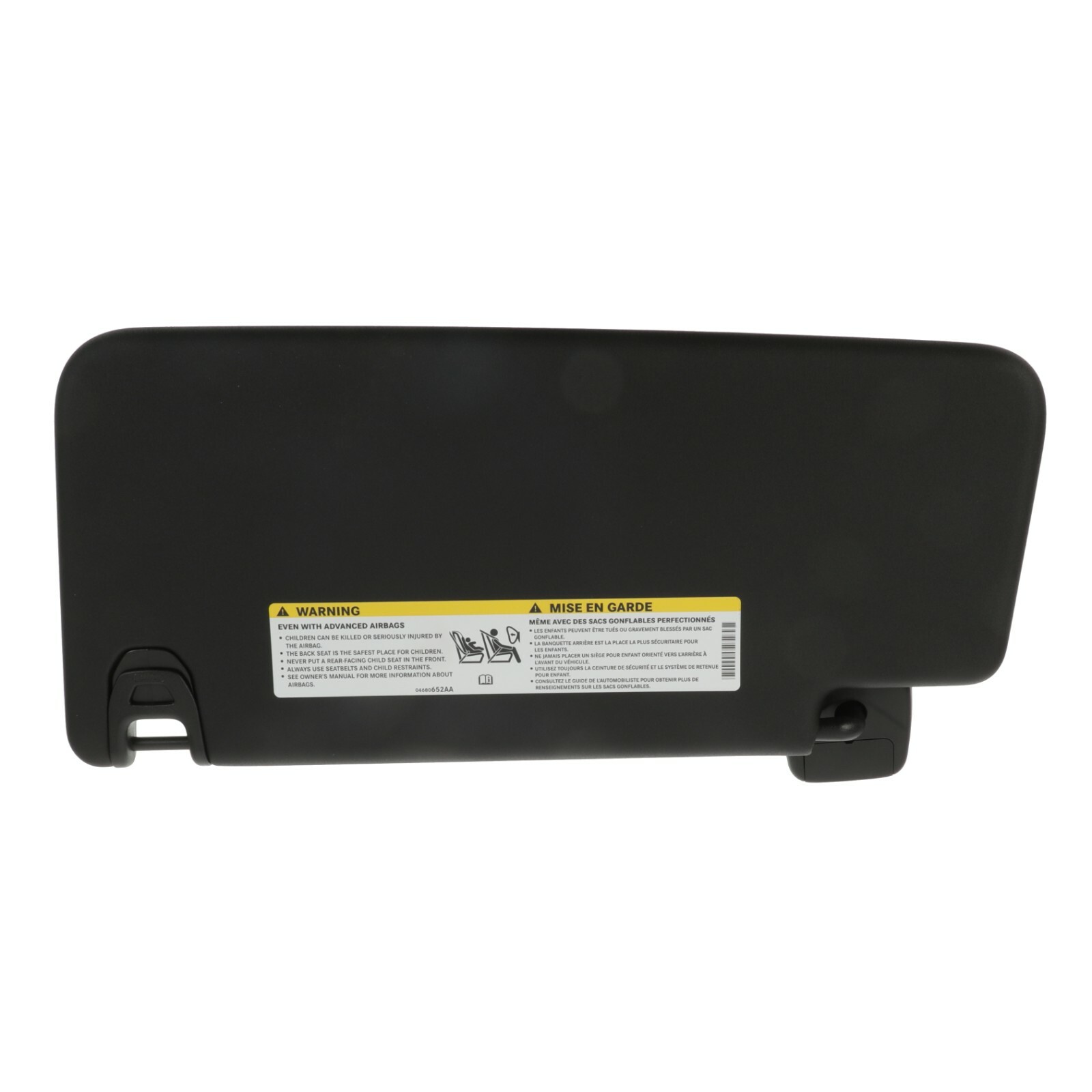 2021-2024 RAM 1500 SUN VISOR RIGHT PASSENGER SIDE OEM NEW MOPAR 6CR50TX7AH