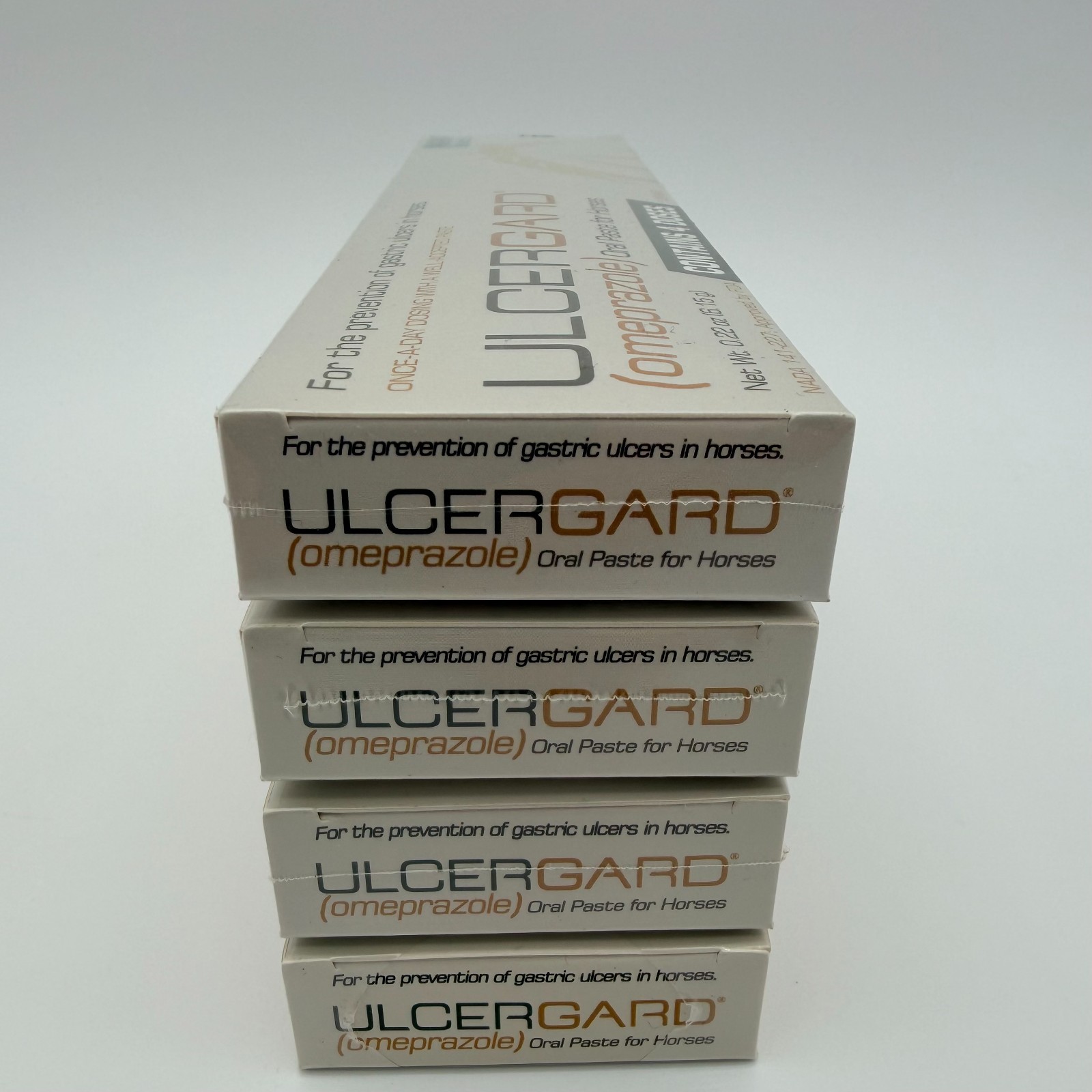 4 PACK Ulcergard (16 Doses) Oral Paste Syringe (6.15 Gm) New Version-See details