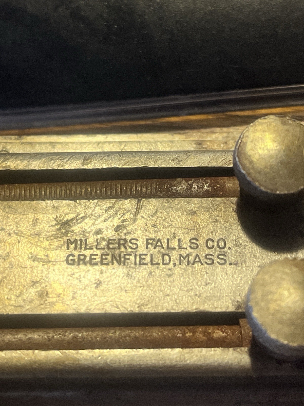 Vintage Goodell-Pratt Butt Gauge "Look Alike", Very Old