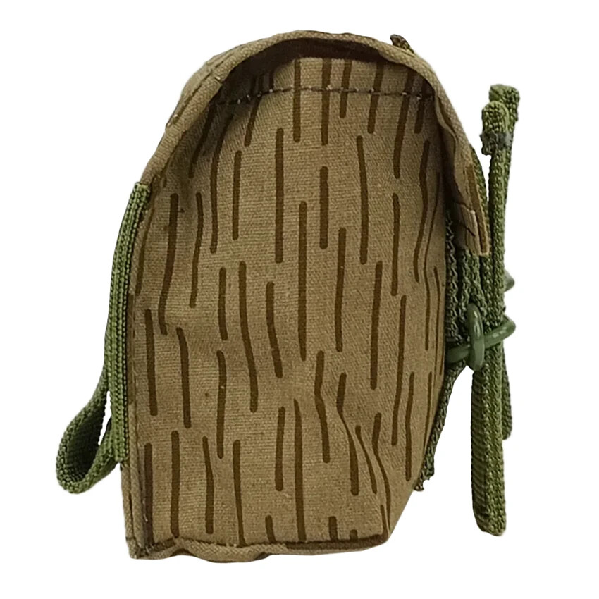Authentic East German UTV Strichtarn Grenade Pouch Raindrop Camo Pattern