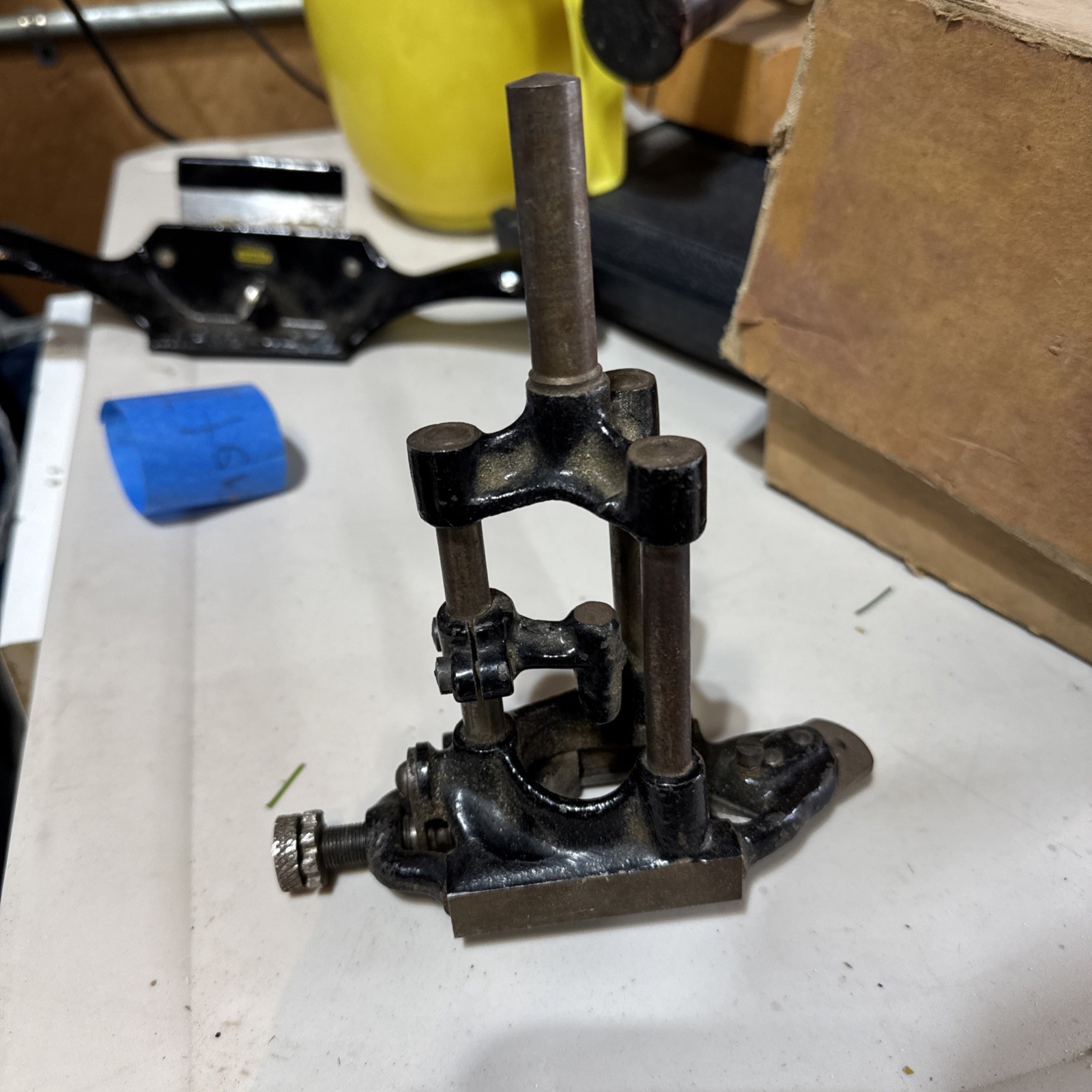 Antique A A Wood & Sons tenon cutter hollow auger woodworking tool 1/4 - 1 1/4"