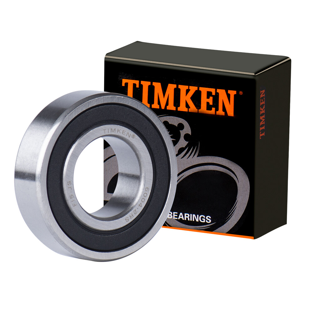 10PCS TIMKEN Brand 6004-2RS 20X42X12MM Double Rubber Seal Bearings 6004RS