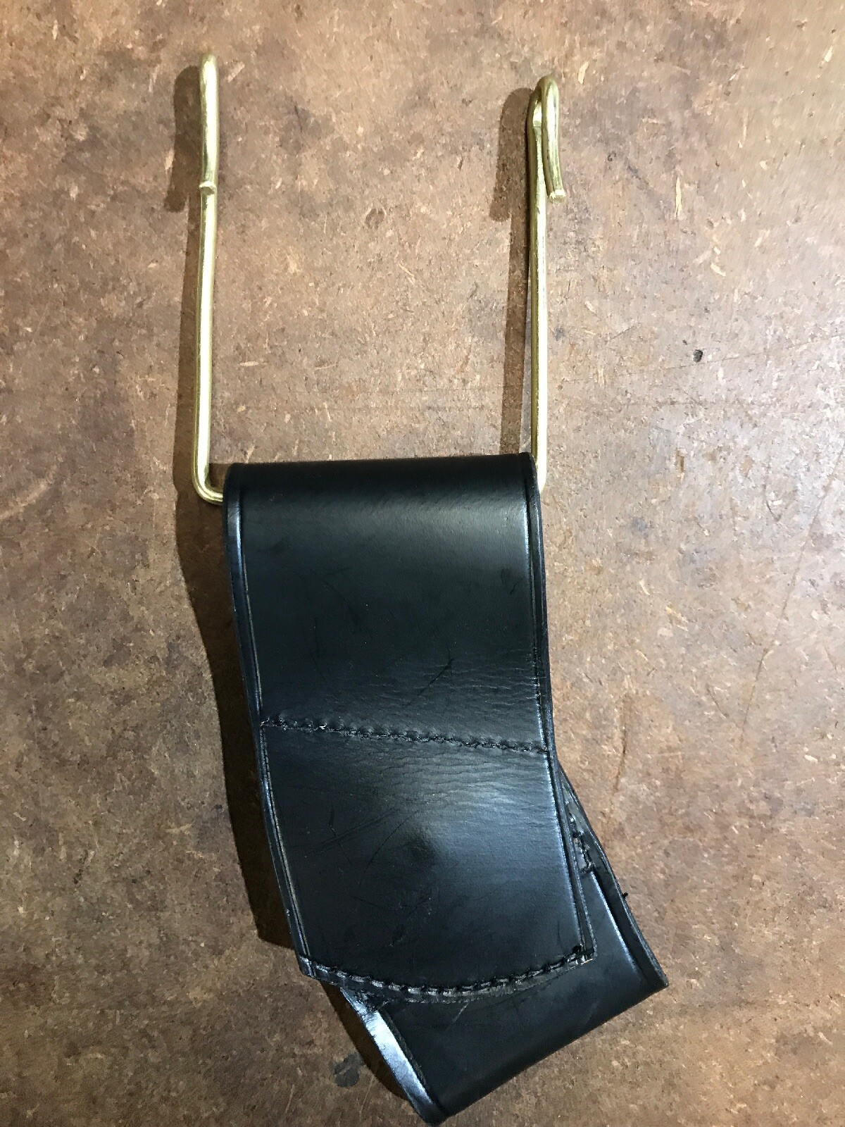 Brass Bayonet Frog Hook Adapter for Mills Woven Cartridge Belts