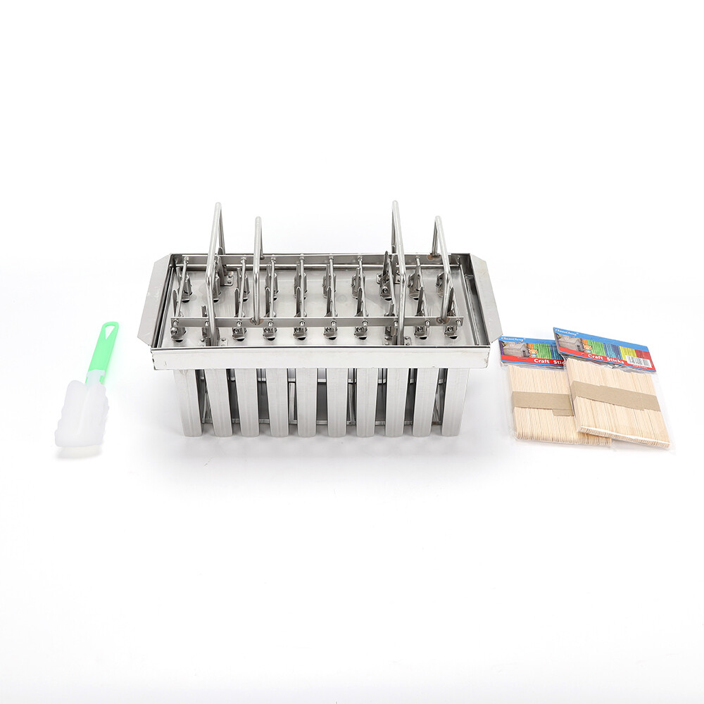 Ice Cream Stick Mold 20pcs Mold Cup Stainless Steel Popsicle Mold Commercial