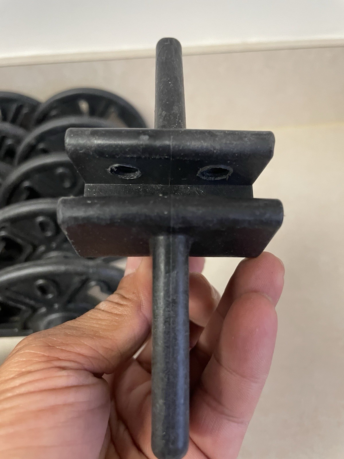 READ DESCRIPTION- Pack Of 56 Snow Guards For Standing Seam for Metal Roofs