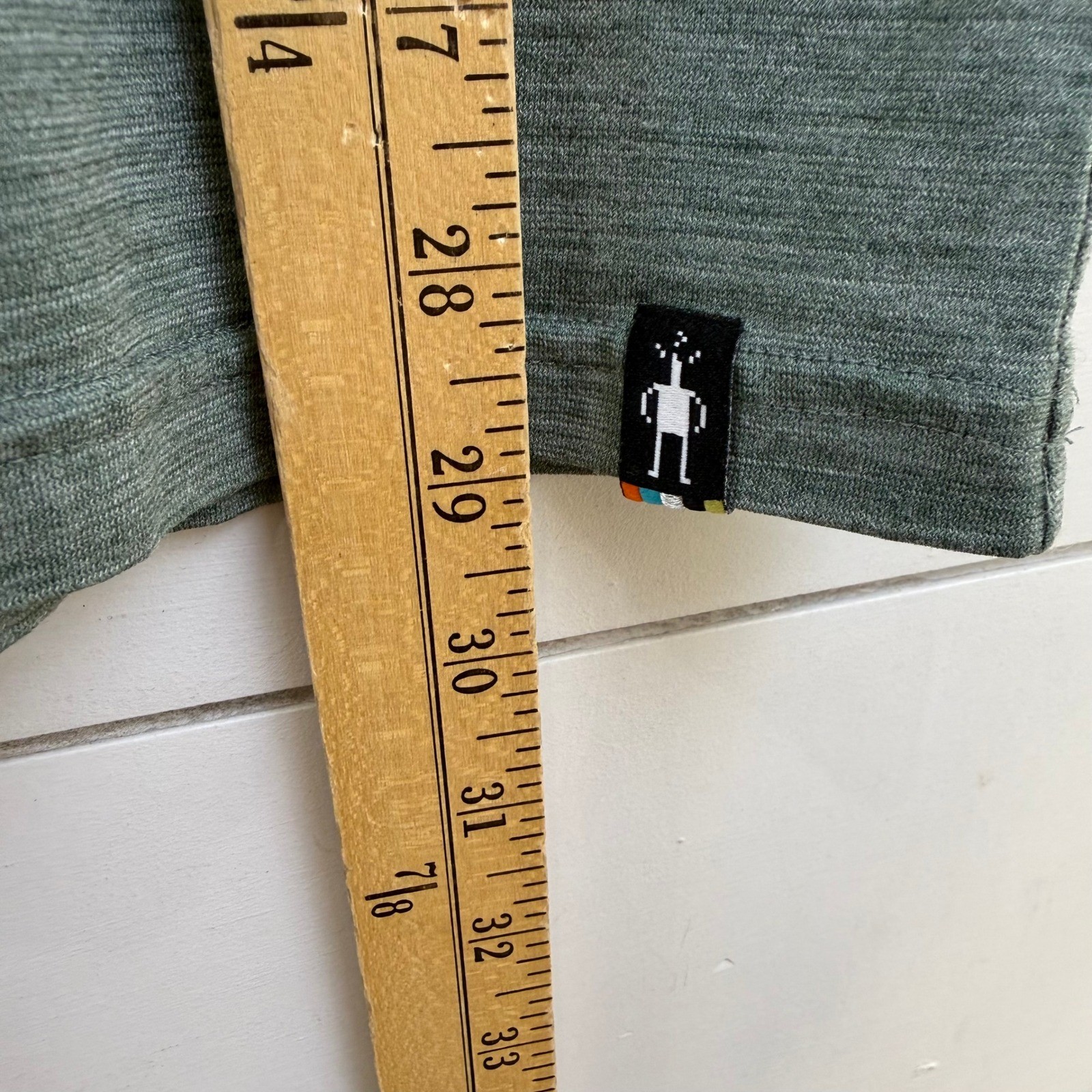 Smartwool Merino Sport 150 T-Shirt TEE Green Short Sleeve Crew Neck Men S WOOL