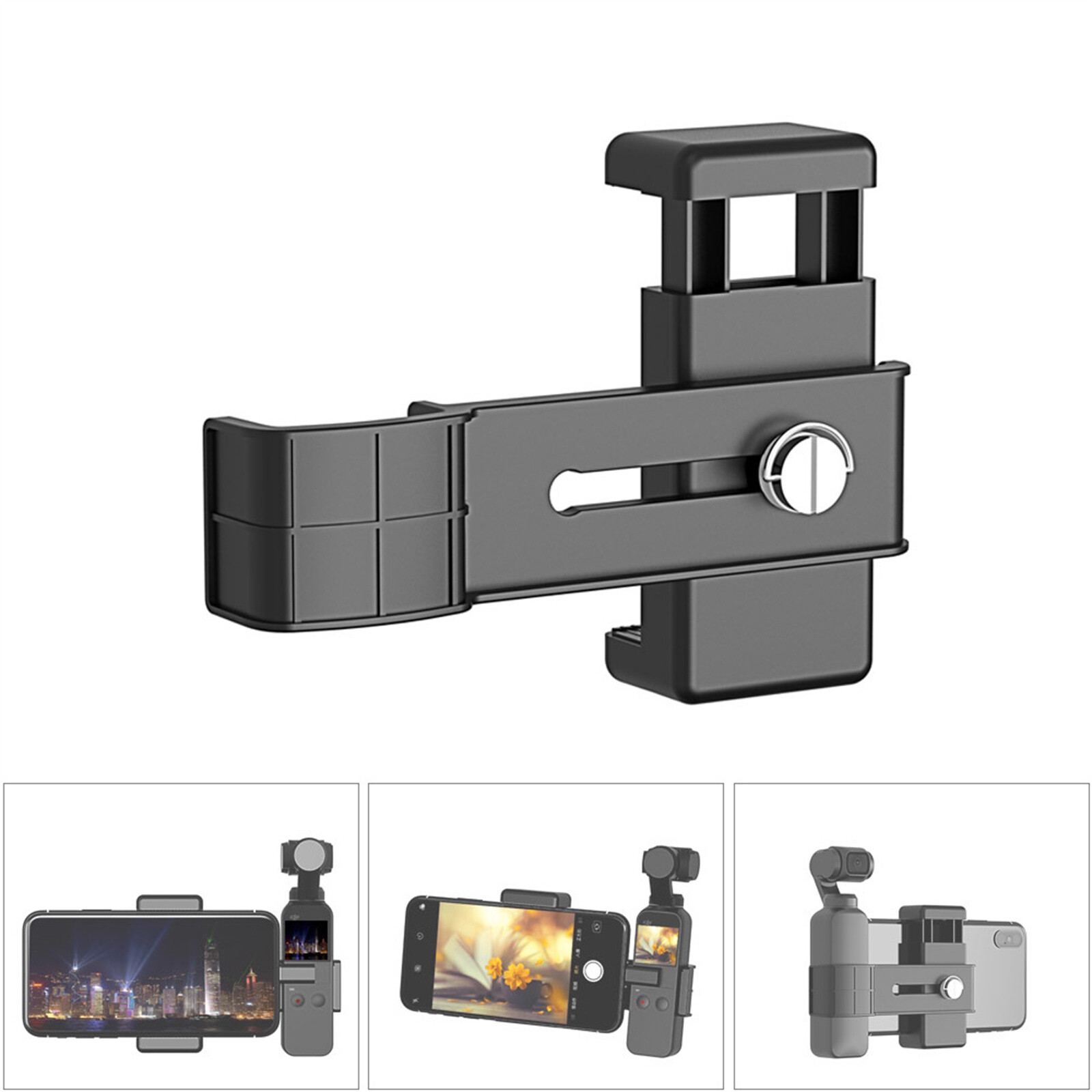 For DJI Osmo Pocket / Pocket 2 1/4 Inch Phone Fixing Clamp Camera Accessories