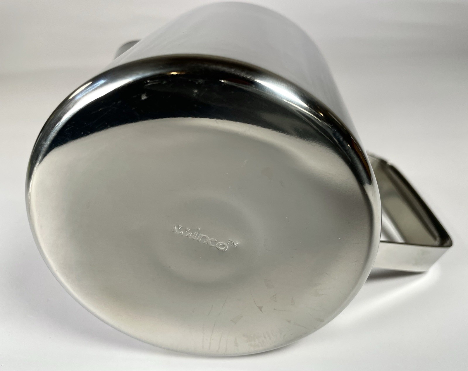 Winco W632 32 Oz Beverage Server Short Spout Hinged Top Stainless Steel QUALITY!