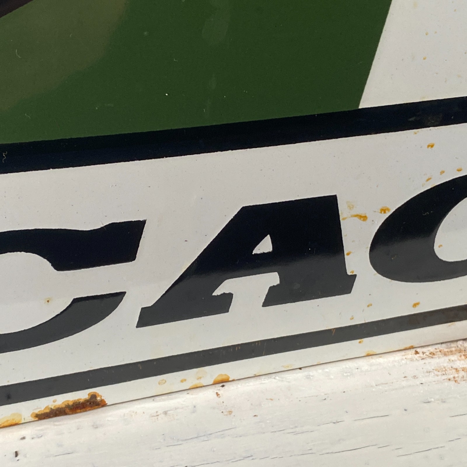 Cagiva Enamel Sign - 60x40cm (23.6x15.7") - Nice Retro Motorcycle Garage Signage