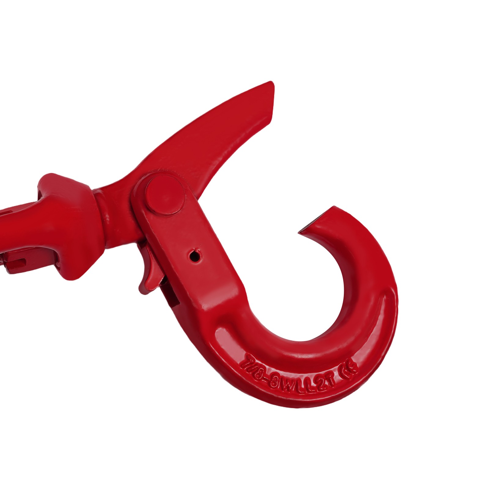 1/2" x 100ft Wire Rope Carbon Steel Winch Cable with Self Locking Swivel Hook