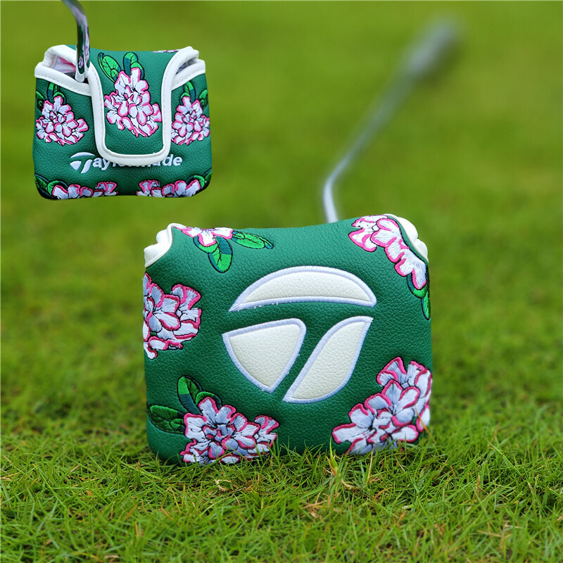 Taylormade Mallet putter headcover Golf club cover head cover protective White