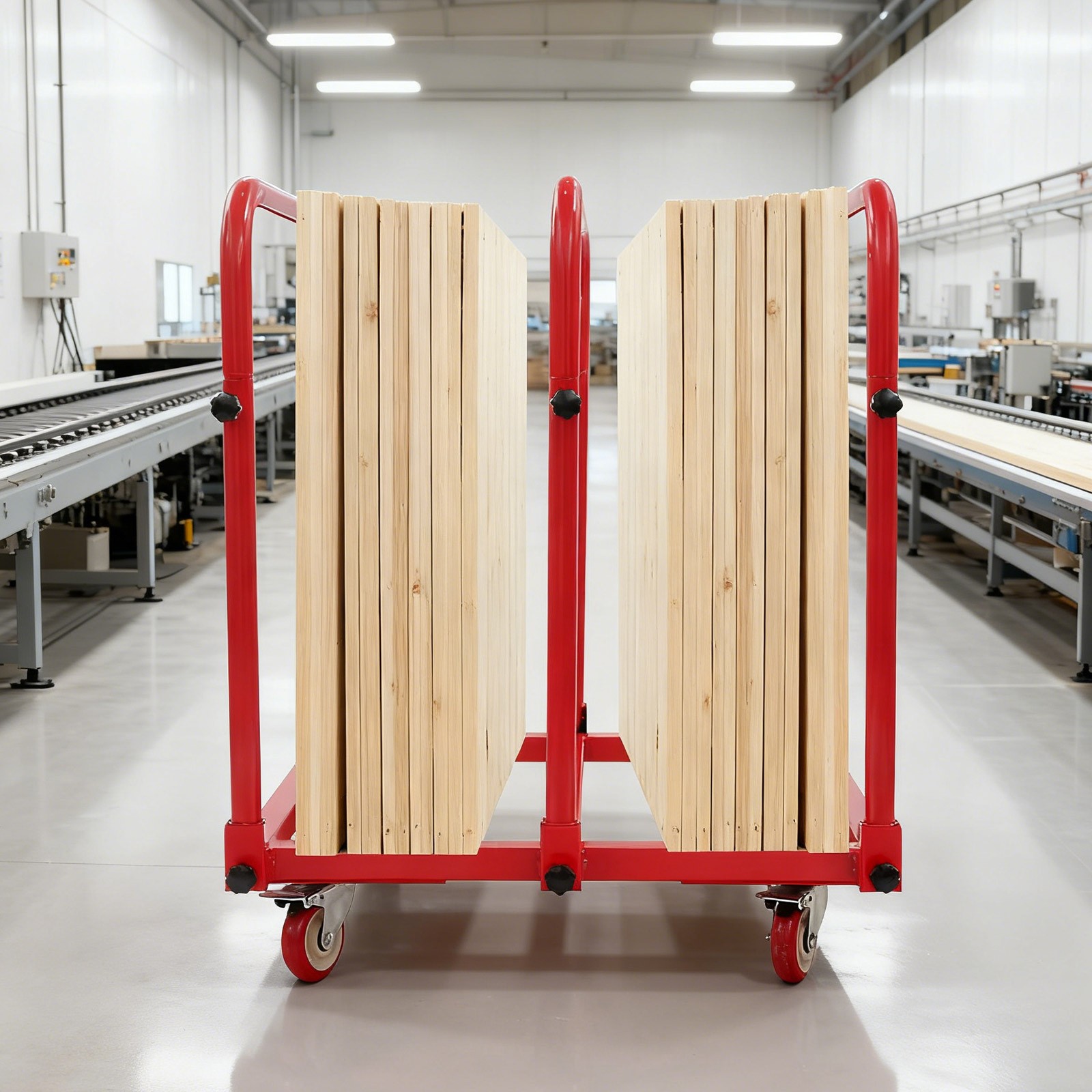 Panel Cart Heavy Duty Shipping Trolley 1400 lbs Loading Transporting Truck Tool