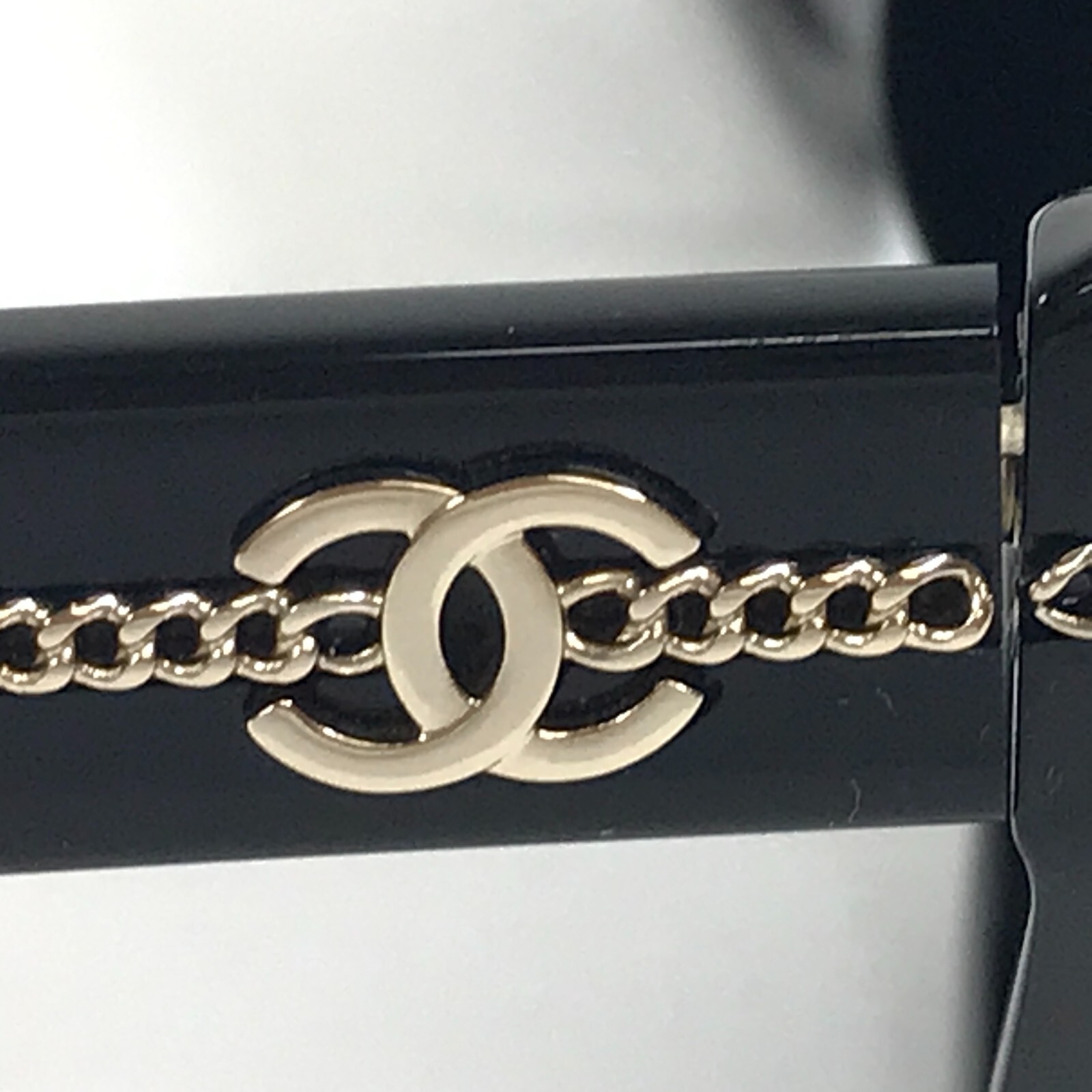 Chanel Sunglasses 5510-A c.622/T8 Black Asian Fit Frames w Gray Polarized Lenses