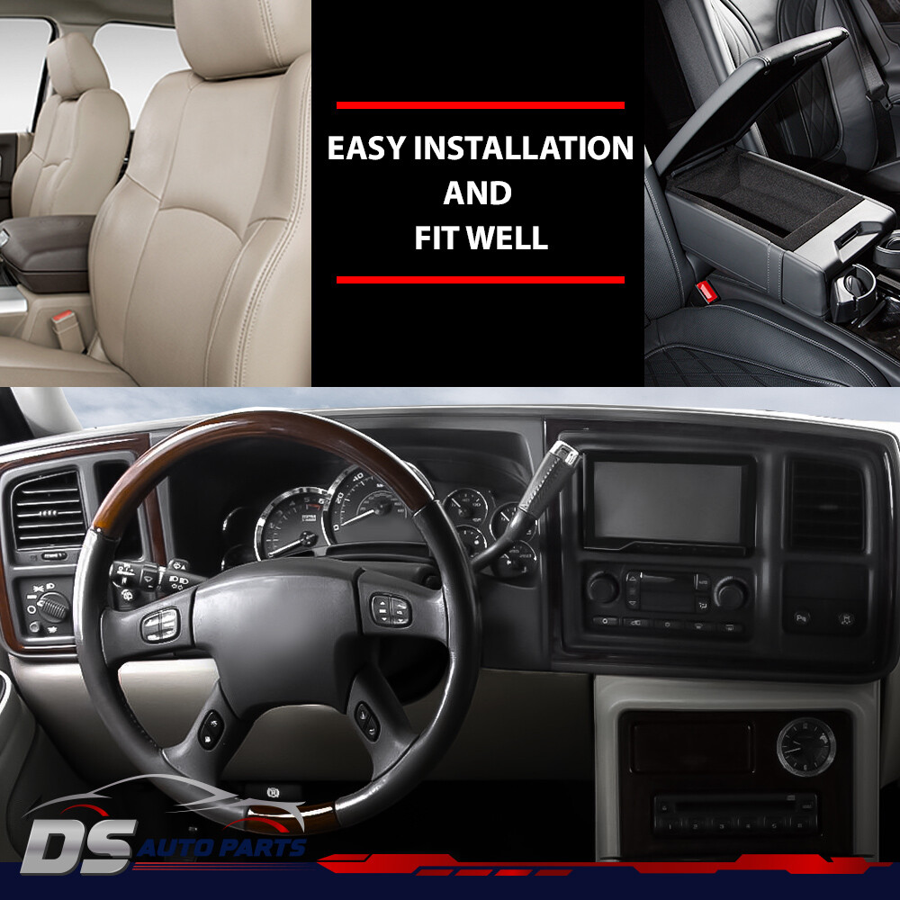 Gauge Cluster Lens Cover Chrome Rings Fit For 2003- 2006 Gm Trucks Suvs Escalade