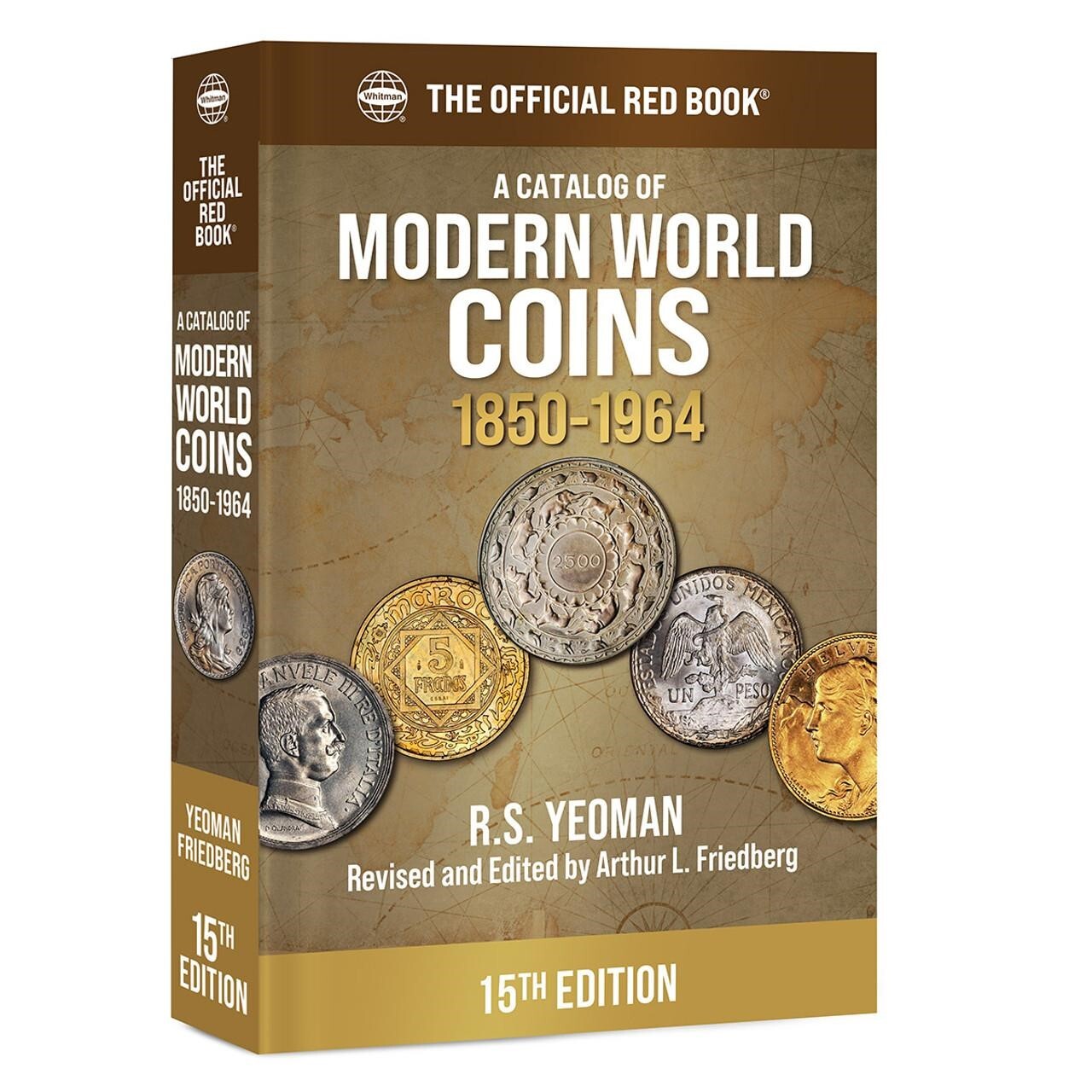 A Catalog of Modern World Coins 1850 - 1964 Whitman Price List 15th Edition New