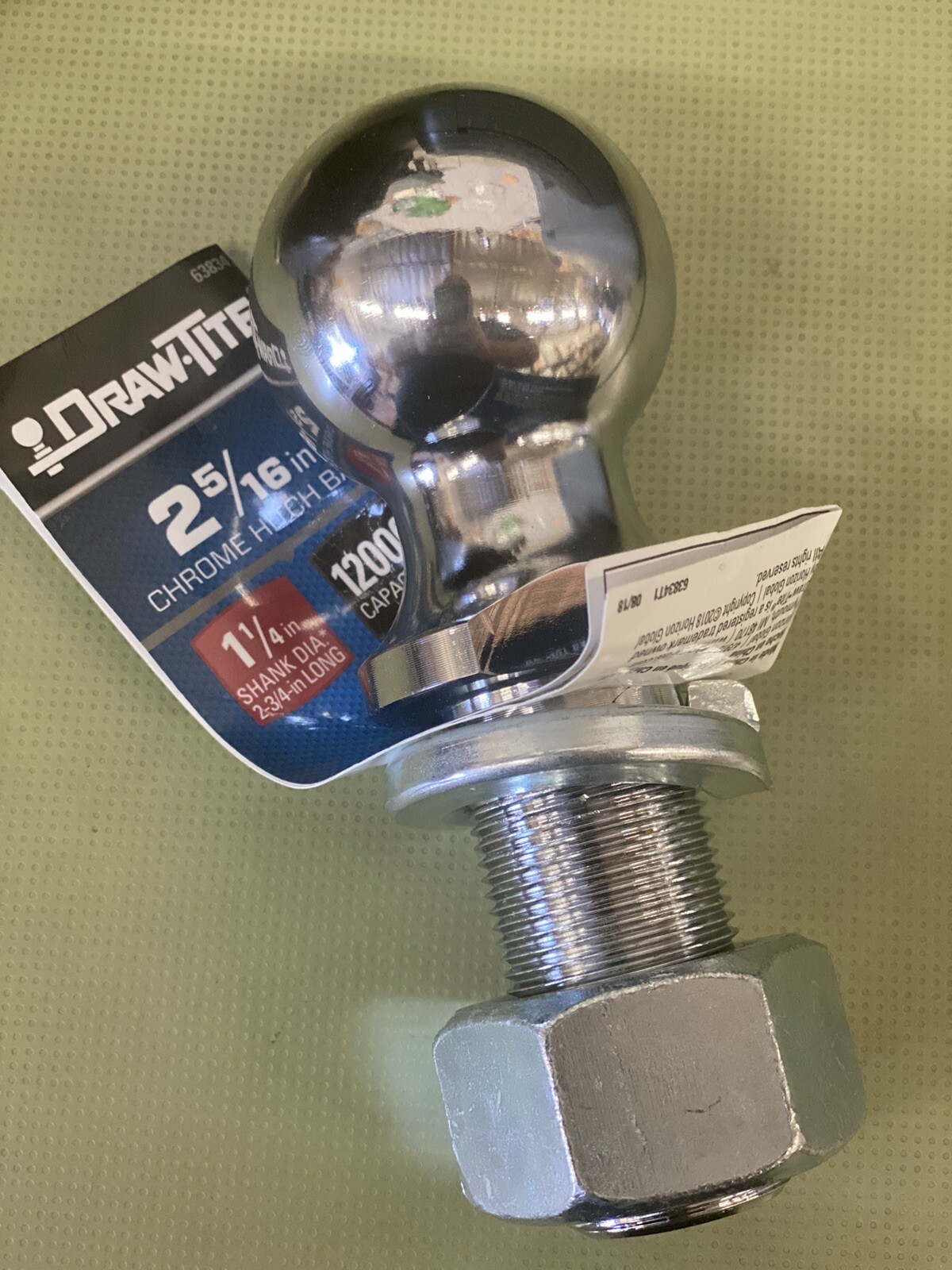 Tow Ready 63834 Chrome Hitch Ball