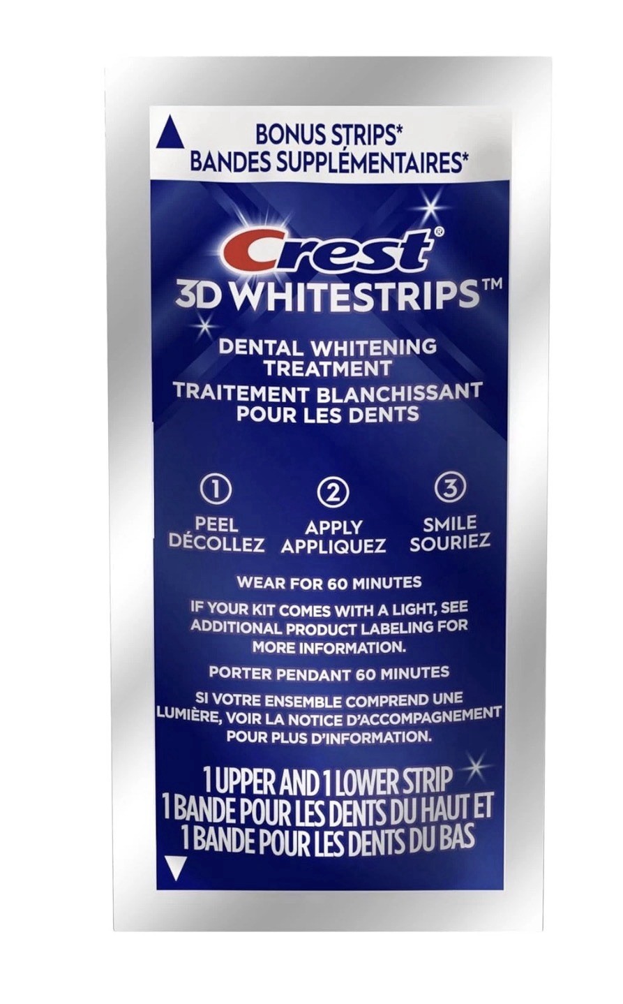 Crest 3D Whitestrips Professional Effects – Teeth Whitening Kit, 22 Treatments