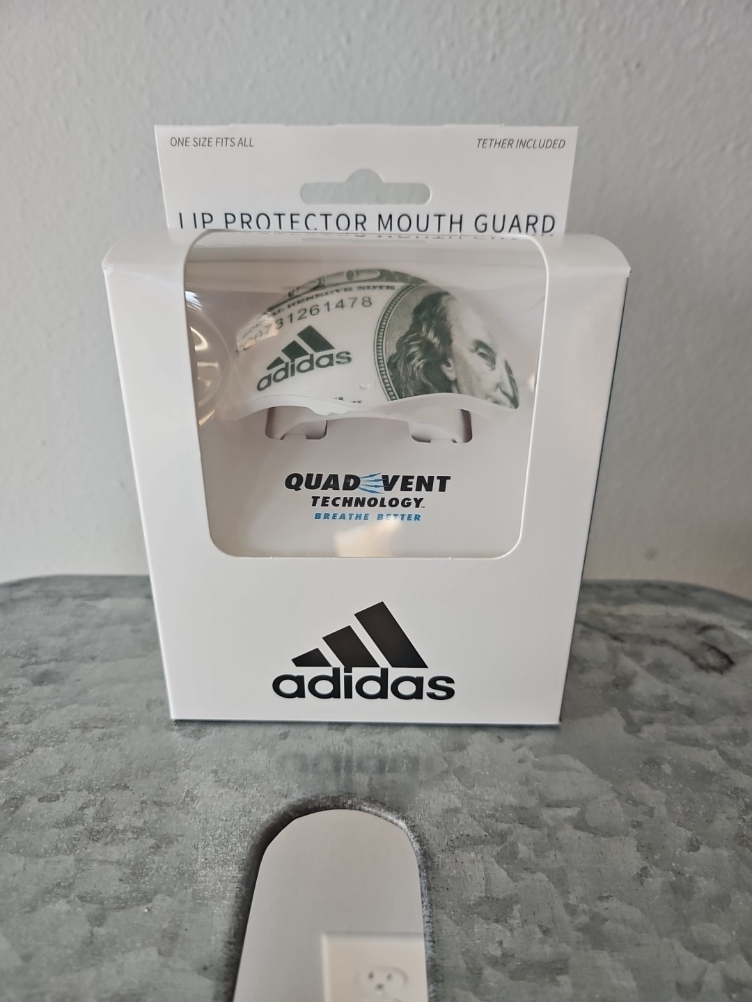 Adidas Lip Protector Mouth Guard Quad-Event Technology